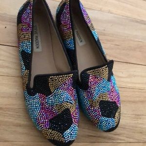Steve Madden Conncord Rhinestone Flats